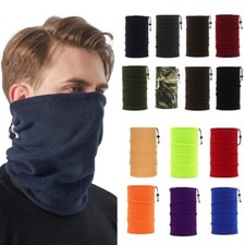 Neck Warmer  Fleece Snood 11 colours ThermalCycling Scarf Winter Ski Men Women