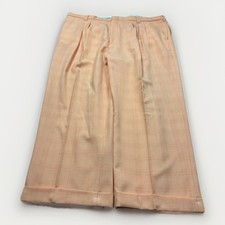 Vtg Smokey Joes Wide Leg Baggy Plaid Pleated Swing Pants Mens 44x29 Rockabilly