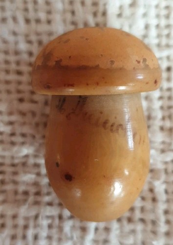 Antique miniature mushroom - miniature,