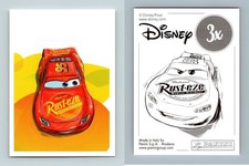 Cars #3X Disney A Friend For