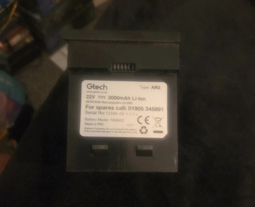 Gtech ar2 model - model, 103a022