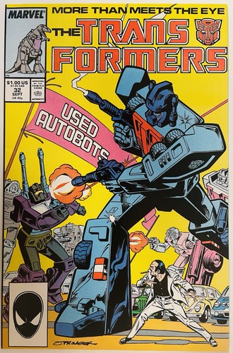Transformers marvel - #32, (1987)