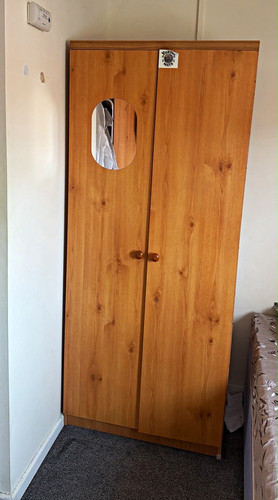Brown wooden freestanding - brown,