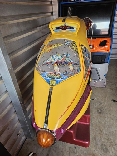 Kiddy ride spaceship - ride,