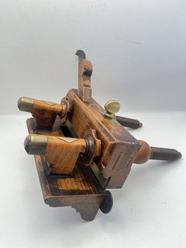 Antique screw stem plough plow - stem,