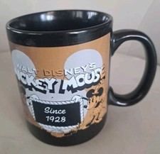 Disney Heat Changing Mickey Mouse Black Mug By Paladone Rare