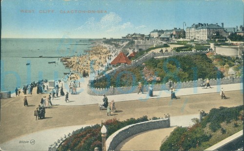 Clacton sea west - on,