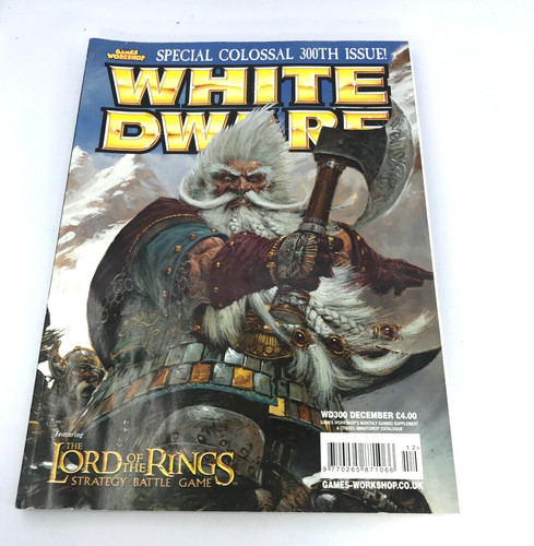 White dwarf 300 magazine games - white,