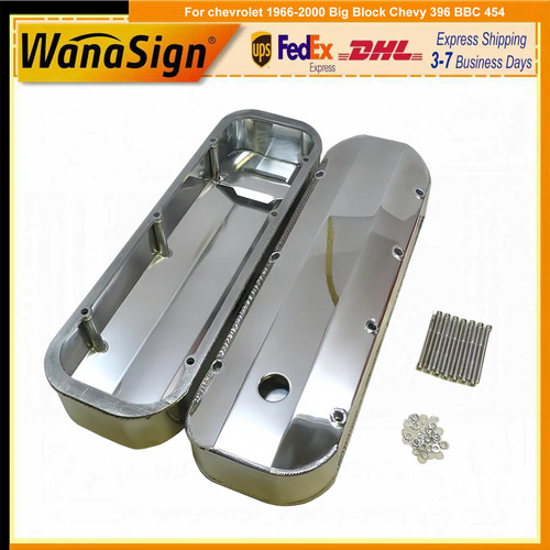 Valve covers aluminum fits - aluminum,