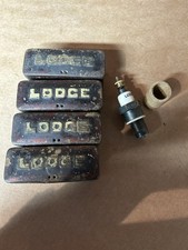 Set Of 4 Lodge Spark Plugs