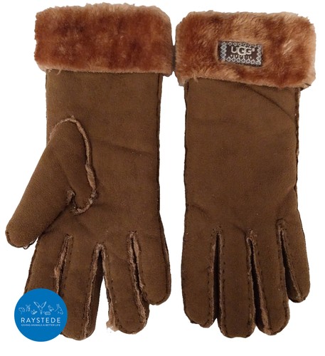 Ugg gloves womens brown - ugg,