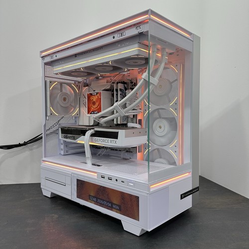 White gaming amd ryzen - pc,