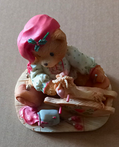 Cherished teddies ginger resin - cherished,