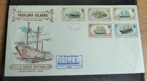 Falkland islands 1970 fdc - falkland,