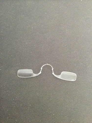Invisible reading glasses - , by