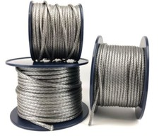 Grey dyneema rope 2mm - rope, 3mm