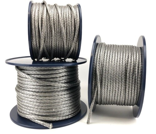 Grey dyneema rope - 2mm, 3mm