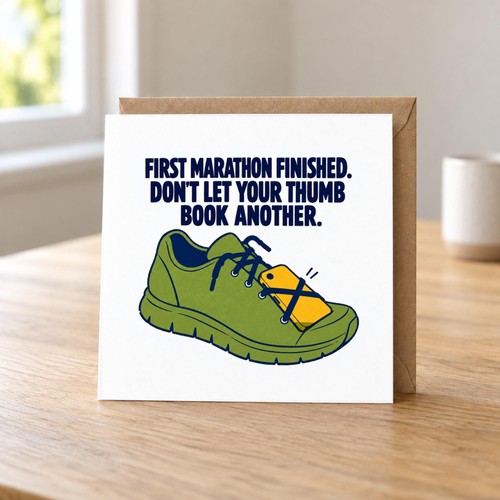 Funny first marathon - first,