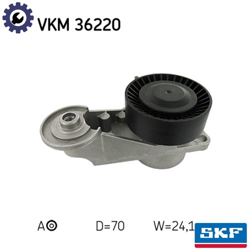 Belt tensioner vribbed - tensioner,