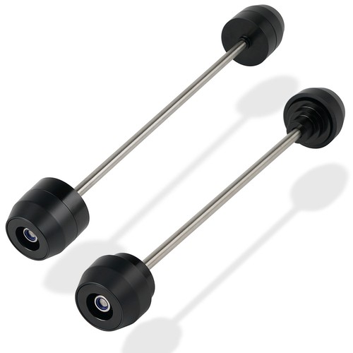 Front rear wheel axle - rear,