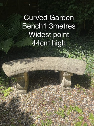 Stone effect curved - stone, garden