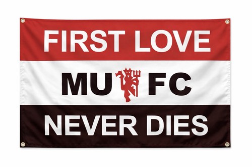 Manchester united flag - united, 3ft