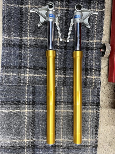 Ducati ohlins front fork legs - ohlins,