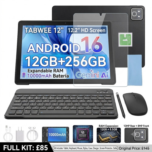 Inch android tablet - 16,