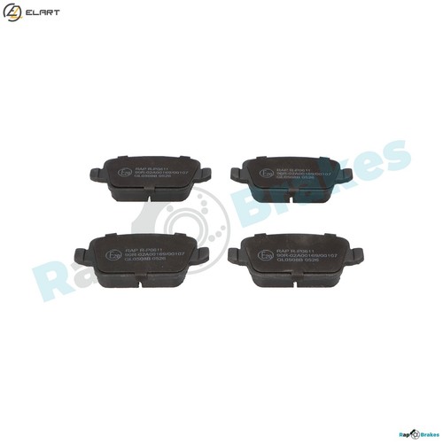Brake pad set - brake,
