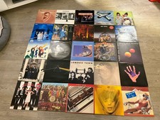 25 Vinyl LP Albums Beatles/Rolling Stones/Elton/Pink Floyd/Abba/ Genesis Etc