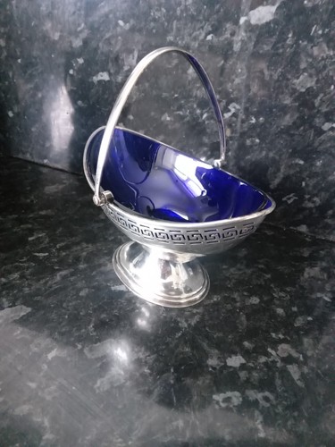 Vintage epns boat shaped - boat-shaped, sugar