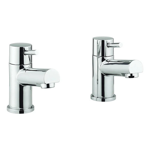 Crosswater bath pillar taps - bath,
