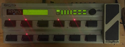 Digitech rp20 valve guitar - digitech,