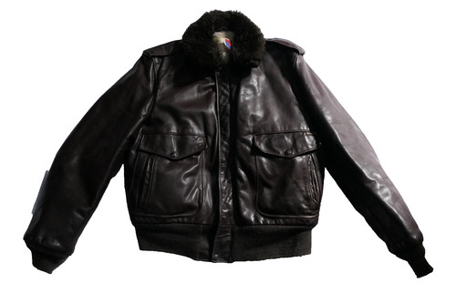 Schott leather bomber flight - leather,