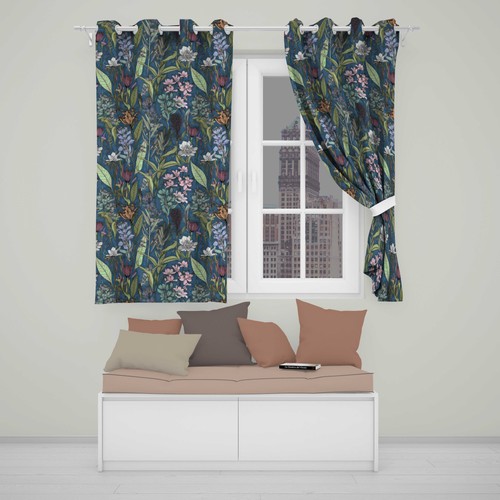 Blackout eyelet curtains - eyelet,