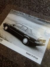 Renault UK Ltd R25 V6 Turbo Laminated Showroom b&w Photo UK Dealer -  1980`s