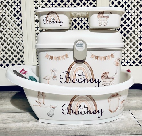 Personalised baby bath - personalised,