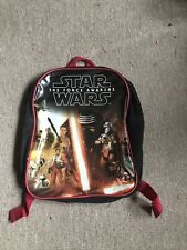 Star wars bag back pack rucksack lunch bag