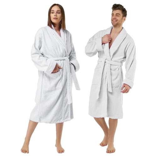 Egyptian cotton bath robe - bath,