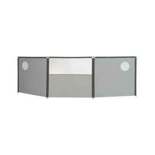 Isabella Flex Windscreen - 3 sided Windbreak - Grey