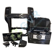 VAUXHALL Astra H 2004-2009 Dash Trim Set Black 13289935