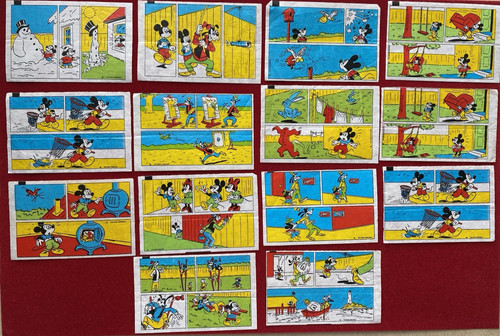 Donald duck chewing gum - chewing,