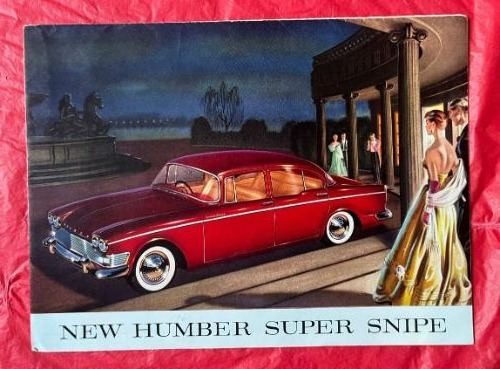 1962 humber super snipe - "super,
