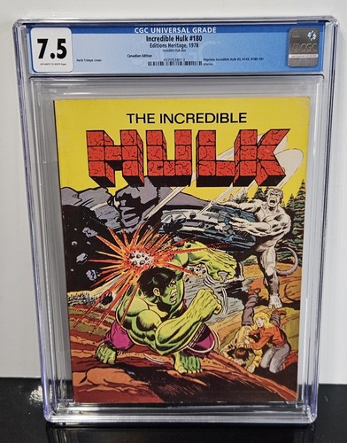 Cgc 5 incredible hulk - 7.5,