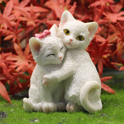 Valentine day cat - cat, ornament