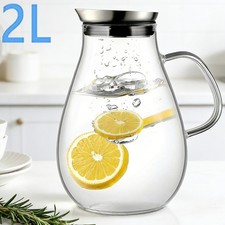 Glass Jug with Lid Water Jug