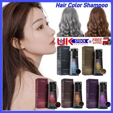 200ml Polar Hair Instant Dye Shampoo,Hair Color Shampoo for Hair Natural Color