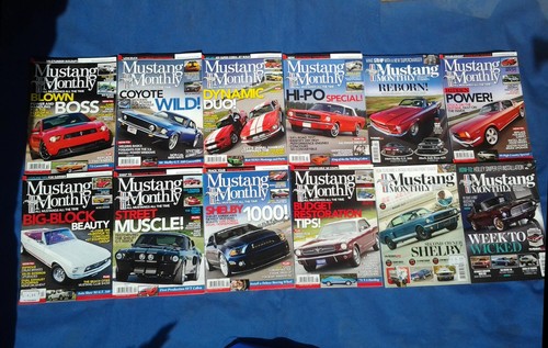 Mustang monthly magazines - mustang,