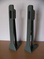 Wall Hung Toilet Pan Cast Iron Support Floor Mounting Brackets Concealed Cistern