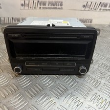 VW TOURAN SEAT CAR RADIO STEREO CD PLAYER HEADUNIT 1K0035186AQ NO CODE 2010-2015
